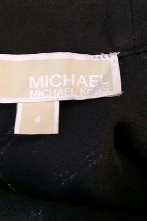 Robe Michael Kors Noir en Soie