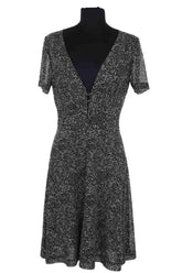Robe Michael Kors Noir en Synthétique, taille M - Seconde Main