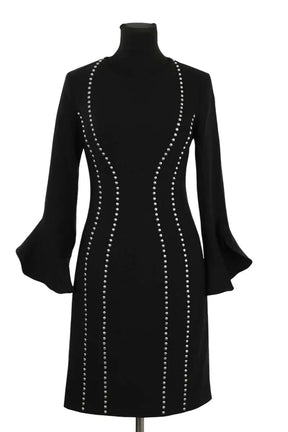 Robe Michael Kors Noir en Synthétique, taille S - Seconde Main