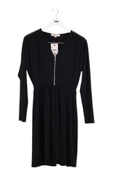Robe Michael Kors Noir en Synthétique, taille S - Seconde Main