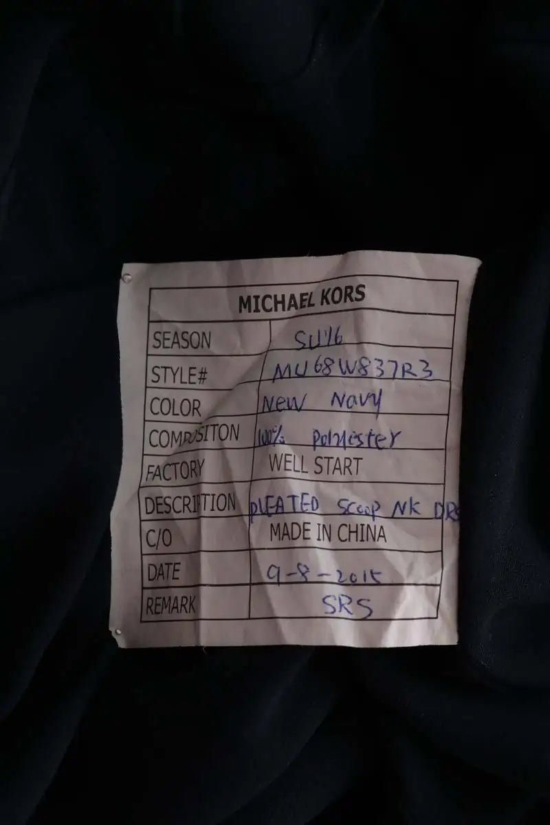 Robe Michael Kors Noir en Synthétique