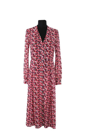 Robe Michael Kors Rouge en Synthétique, taille XS - Seconde Main