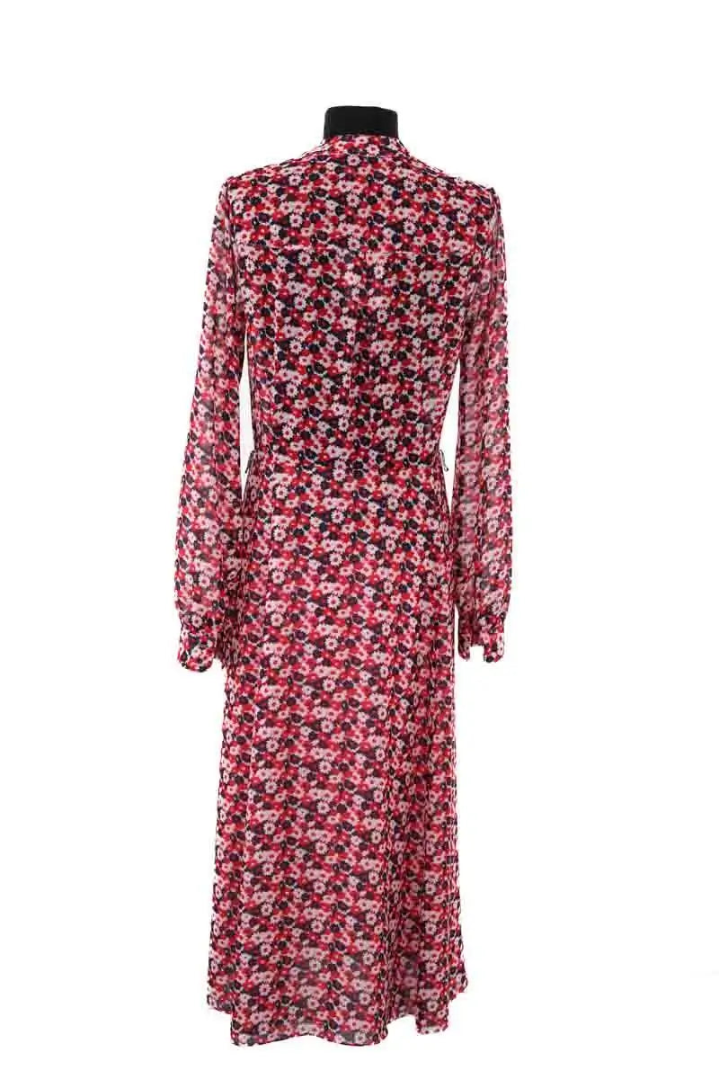Robe Michael Kors Rouge en Synthétique