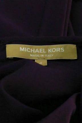 Robe Michael Kors Violet en Synthétique