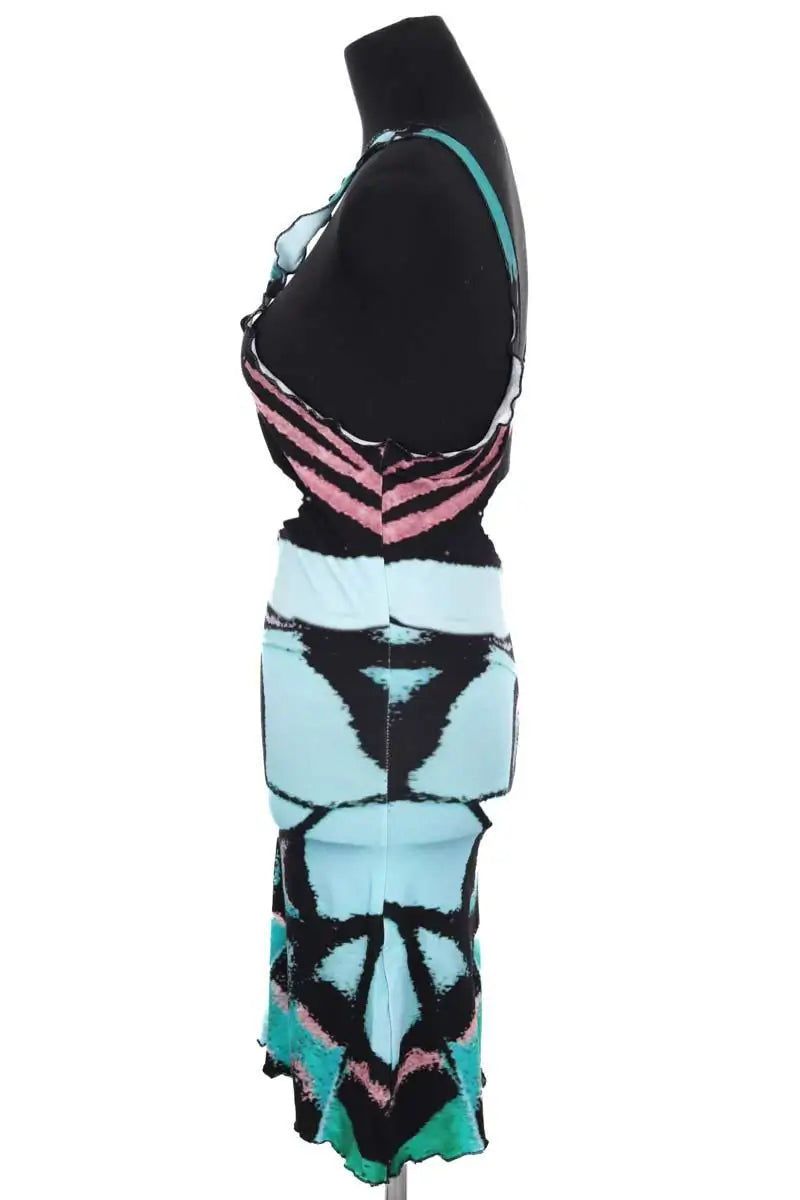 Robe Mirae Paris Bleu en Viscose