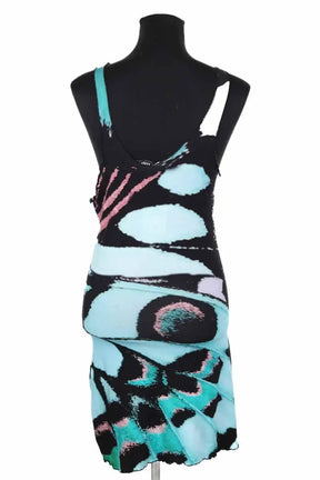 Robe Mirae Paris Bleu en Viscose