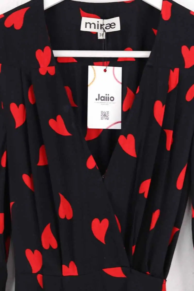 Robe Mirae Paris Noir en Viscose