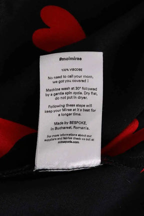 Robe Mirae Paris Noir en Viscose