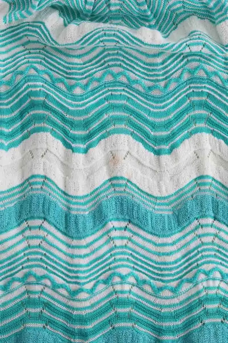 Robe Missoni Bleu en Coton