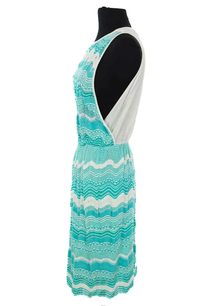 Robe Missoni Bleu en Coton