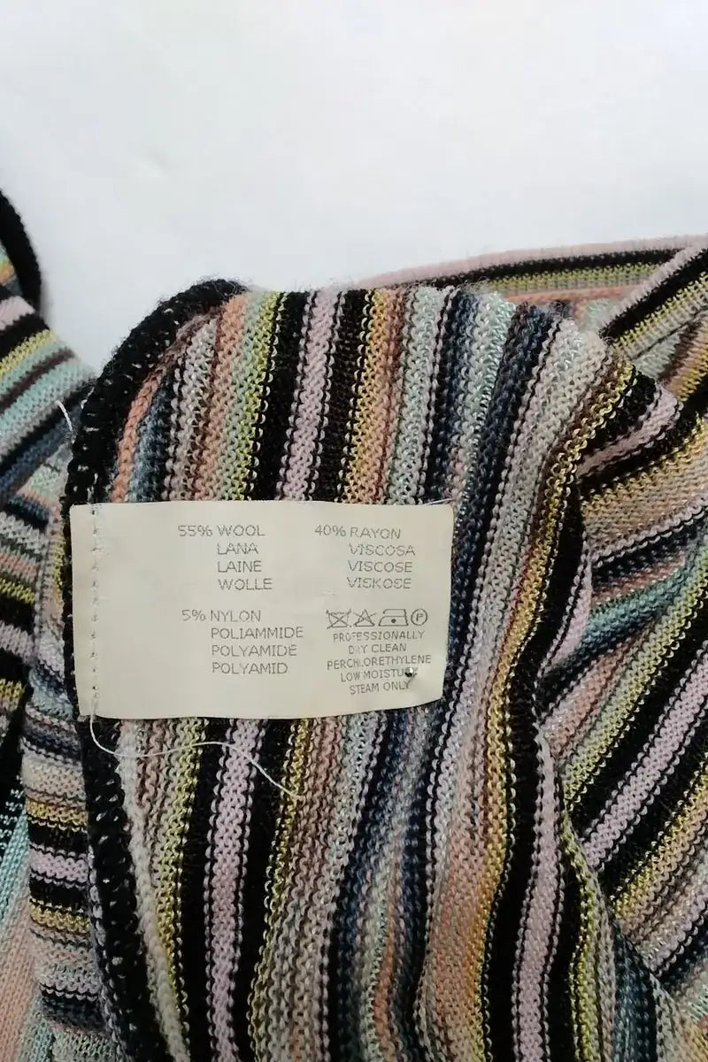 Robe Missoni Multicolore en Laine