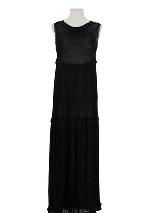 Robe Missoni Noir en Viscose, taille M - Seconde Main