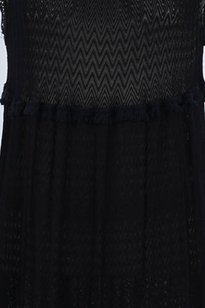 Robe Missoni Noir en Viscose