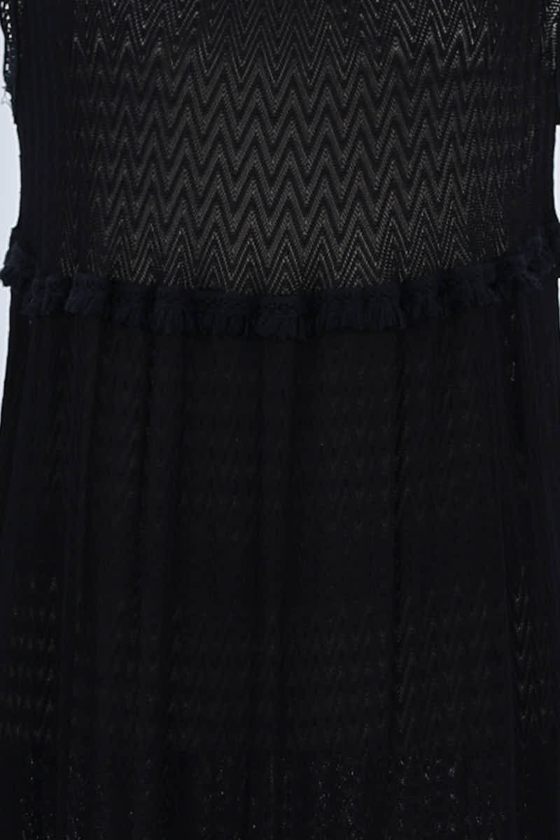 Robe Missoni Noir en Viscose