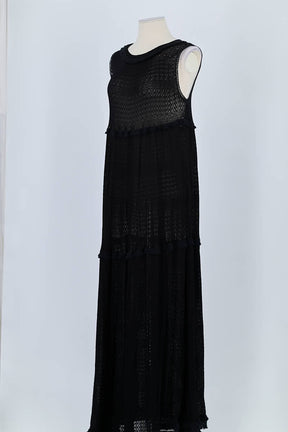 Robe Missoni Noir en Viscose