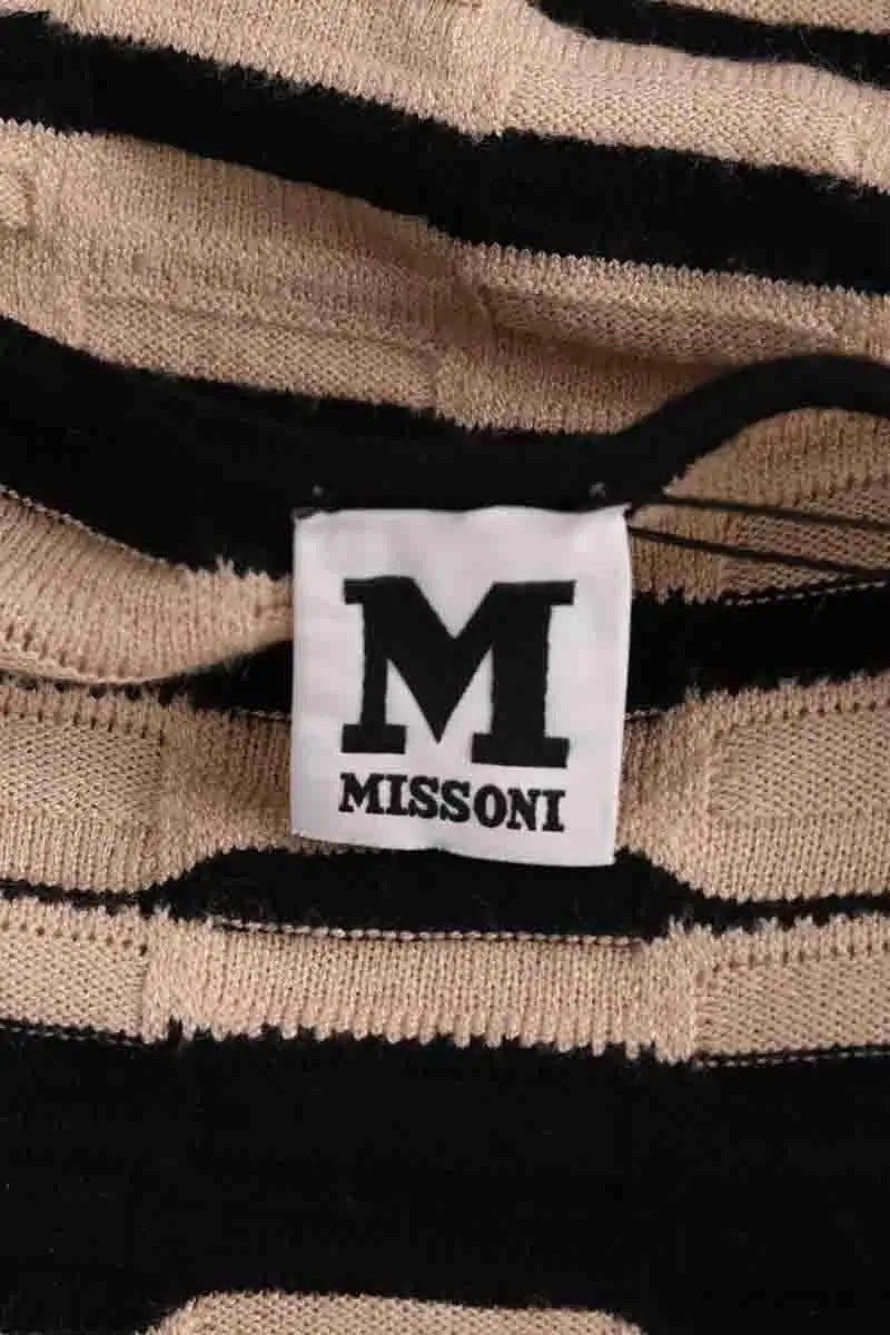 Robe Missoni Noir en Viscose
