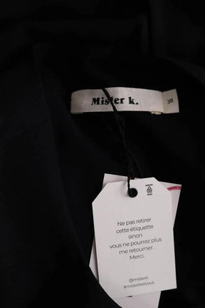 Robe Mister K Noir en Viscose
