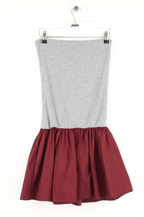 Robe Miu Miu Bordeaux en Coton