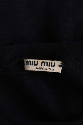Robe Miu Miu Noir en Laine