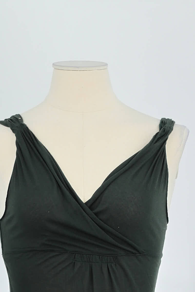 Robe Miu Miu Vert en Coton