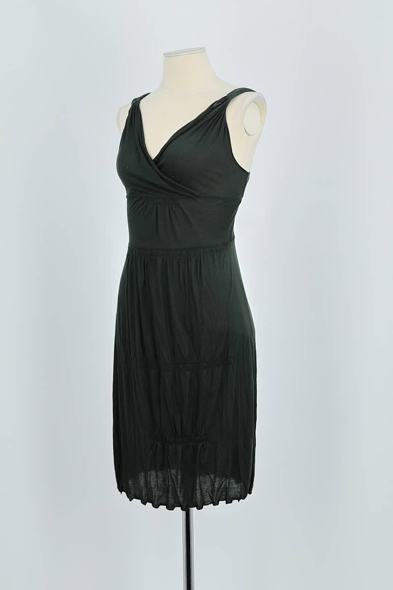 Robe Miu Miu Vert en Coton