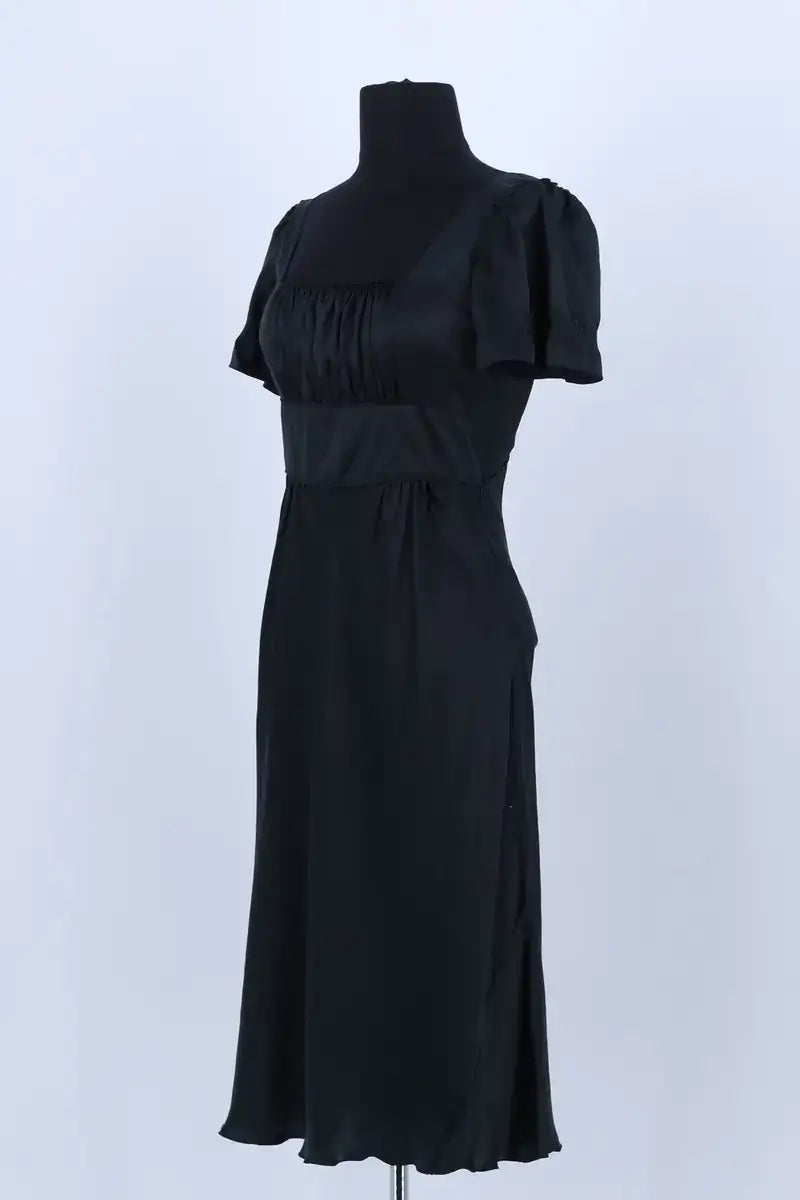 Robe Miu Miu Vert en Soie