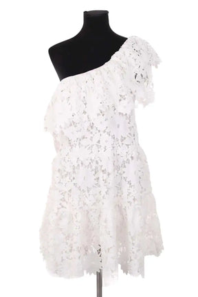 Robe Modetrotter Blanc en Synthétique, taille M - Seconde Main