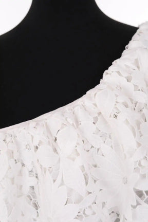 Robe Modetrotter Blanc en Synthétique