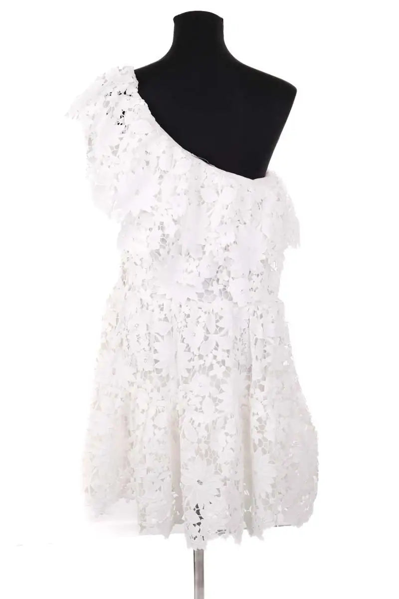 Robe Modetrotter Blanc en Synthétique
