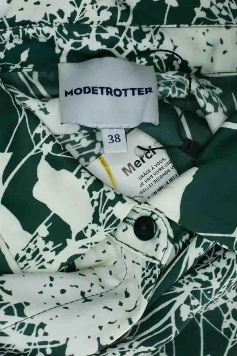 Robe Modetrotter Vert en Synthétique