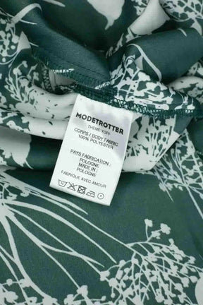 Robe Modetrotter Vert en Synthétique