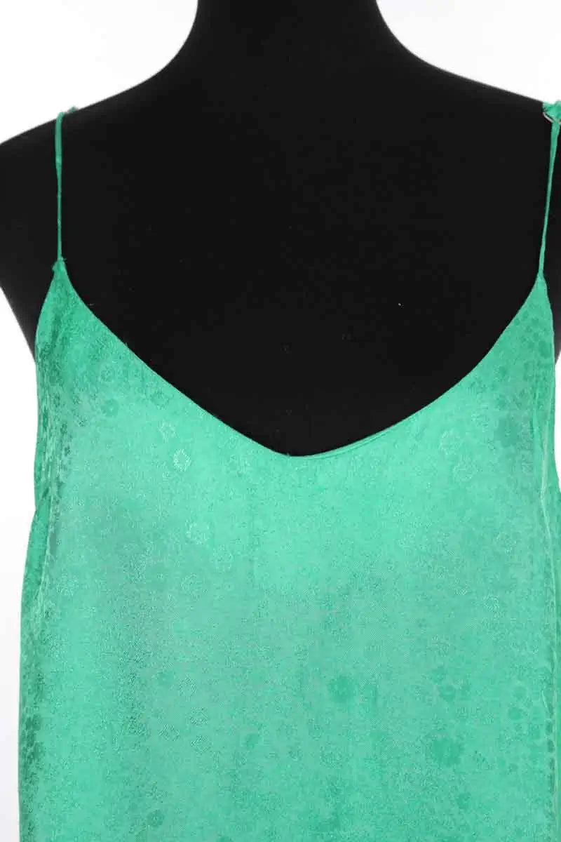 Robe Modetrotter Vert en Viscose