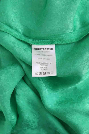 Robe Modetrotter Vert en Viscose