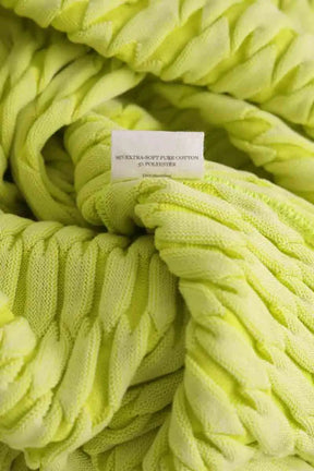 Robe Molli Zellige Jaune en Laine