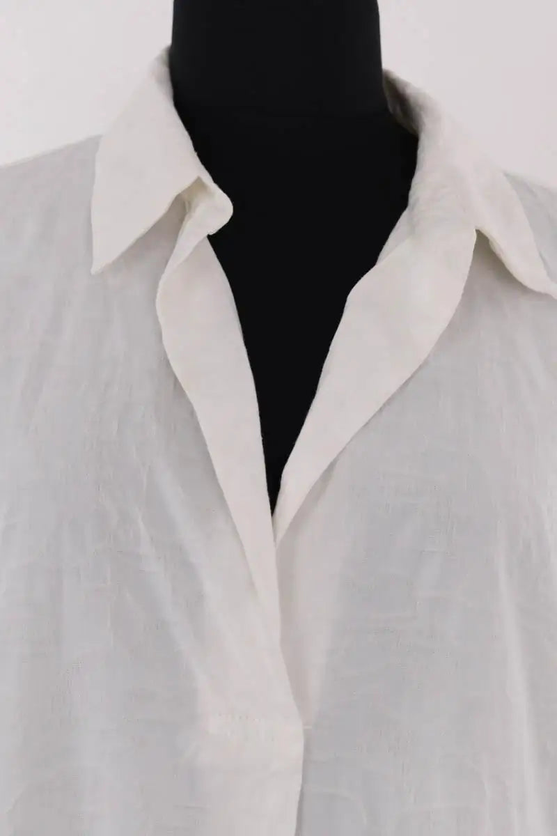 Robe Momoni Blanc en Coton