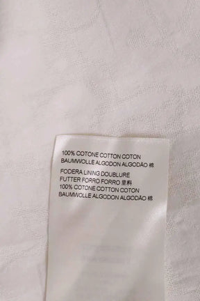 Robe Momoni Blanc en Coton