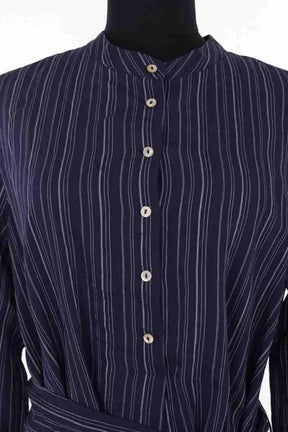 Robe Momoni Bleu en Viscose