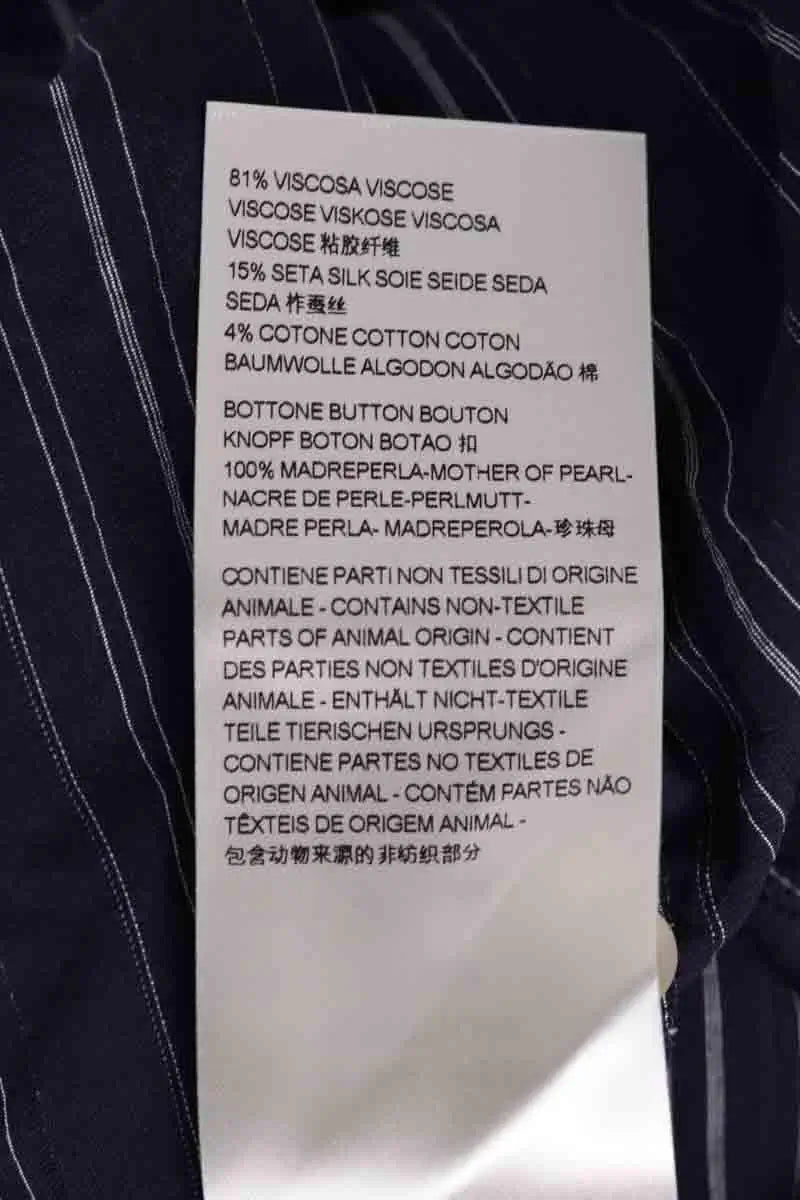Robe Momoni Bleu en Viscose