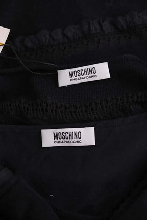 Robe Moschino Noir en Coton
