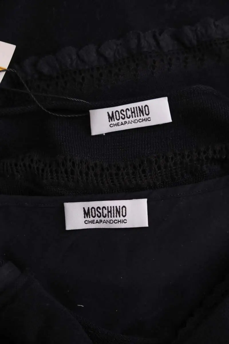 Robe Moschino Noir en Coton