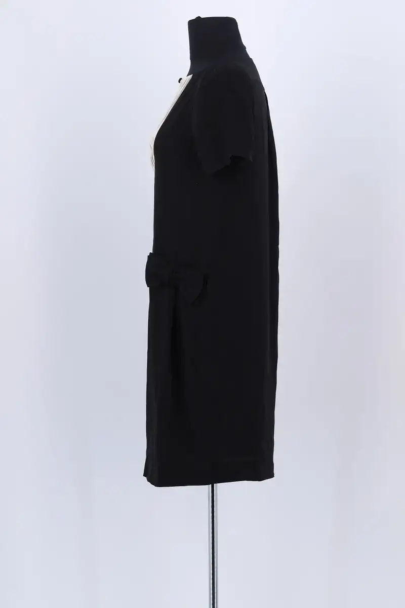 Robe Moschino Noir en Soie