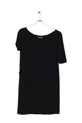Robe Moschino Noir en Synthétique, taille L - Seconde Main