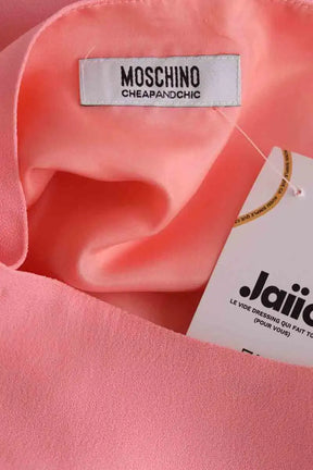 Robe Moschino Rose en Synthétique