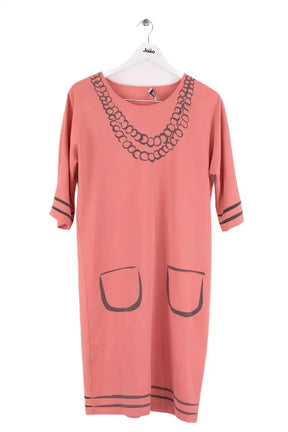Robe Moschino Rose en Synthétique, taille M - Seconde Main