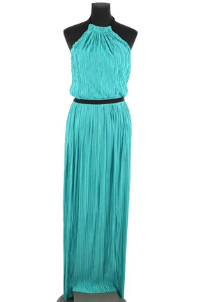 Robe Moschino Vert en Synthétique, taille S - Seconde Main