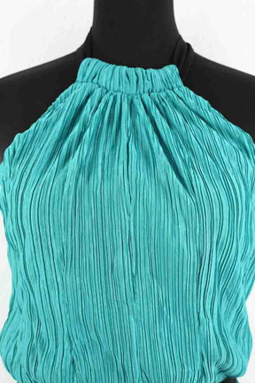 Robe Moschino Vert en Synthétique