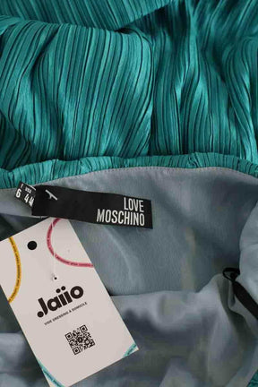 Robe Moschino Vert en Synthétique