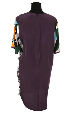 Robe MSGM Violet en Soie