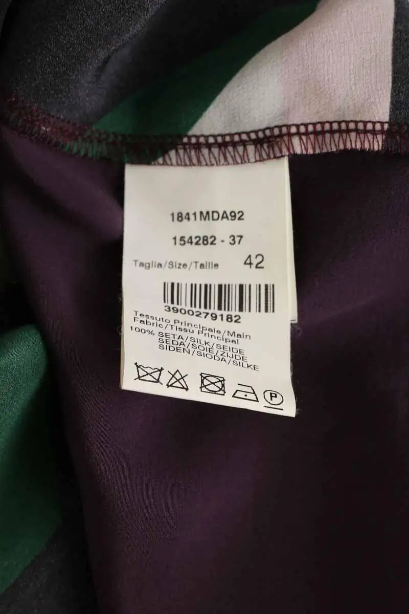 Robe MSGM Violet en Soie