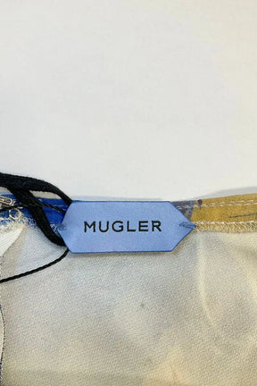 Robe Mugler Blanc en Viscose